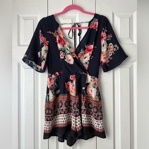 Floral Romper